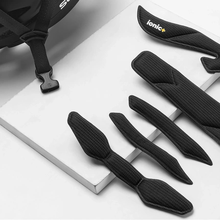 Kask rowerowy Rockbros z szybką, odpinane okulary z ochroną UV, unisex, matowy - biały