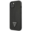 Guess GUHCP13SPSATLK iPhone 13 mini 5,4" czarny/black hardcase SaffianoTriangle Logo