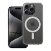 Futerał FROST MAG COVER z ochroną aparatu kompatybilny z MagSafe do IPHONE 15 Pro transparentny