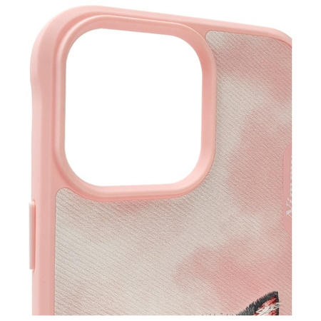 Nimmy etui iPhone 15 Pro Max 6.7          różowy/pink Big Eyed Pet 2.0 Cat