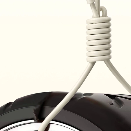 Kabel 3w1 Dudao L7SE USB-C - USB-C / Lightning / micro USB 66W 1.2m - beżowy