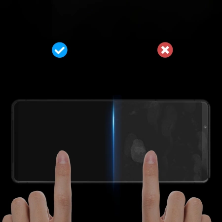 Dux Ducis 9D Displayschutzfolie aus gehärtetem Glas für Xiaomi Redmi A2 / Redmi A1 9H mit schwarzem Rahmen