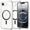 SPIGEN futerał ULTRA HYBRID MAG kompatybilny z MagSafe do IPHONE 16E 2025 carbon fiber