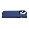 iCarer Case Leather genuine leather case for iPhone 14 Pro Max blau (WMI14220708-BU) (MagSafe compatible)