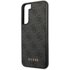 Guess 4G Metal Logo - Etui Samsung Galaxy S23 (szary)