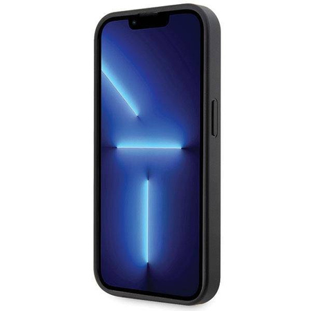 Etui BMW BMHCP14L22GSLK iPhone 14 Pro 6.1" czarny/black hardcase Grip Hot Stamp