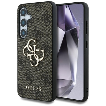 Guess Big 4G Logo Classic Logo - Etui do Samsung Galaxy S25+ (brązowy)