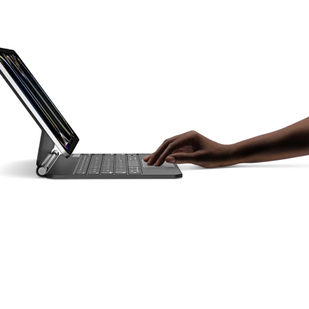 Dux Ducis Keyboard (MK Series) Hülle mit Bluetooth-Tastatur für iPad Pro 11" 2024 – Schwarz