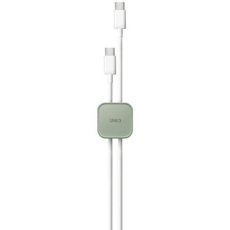 UNIQ Pod samoprzylepny organizer do kabli zestaw 8szt zielony/mist green