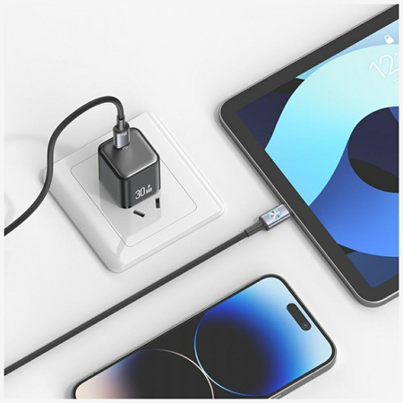 Kabel USAMS Huan Series SJ753 30W USB-C  do USB-C 1,2 m tarnish