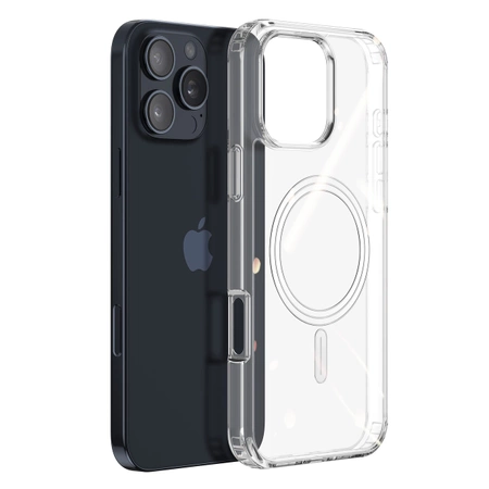Dux Ducis Clin Mag Hülle mit MagSafe für iPhone 16 Pro – transparent