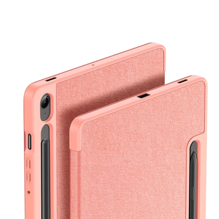 Dux Ducis Domo eco-leather case with stand for Samsung Tab S9 FE+ - pink