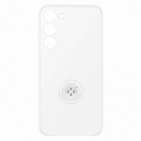 Samsung Clear Gadget Case etui Samsung Galaxy S23+ pokrowiec ring holder podstawka przezroczyste (EF-XS916CTEGWW)