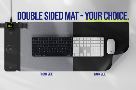 Allity Podkładka pod laptopa z ładowaniem bezprzewodowym 3w1 15W czarna ALP-100