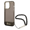 Guess GUHCP14LHGCOHK iPhone 14 Pro 6.1 &quot;black / black hardcase Translucent Pearl Strap
