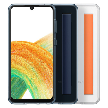 Samsung Slim Strap Cover etui Samsung Galaxy A33 czarny (EF-XA336CBEGWW)