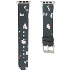 Hello Kitty Heads &amp; Bows Pattern Strap for Apple Watch 38/40/41mm - Black