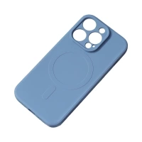 Samsung Galaxy A56 5G Silikonhülle mit MagSafe - Blau