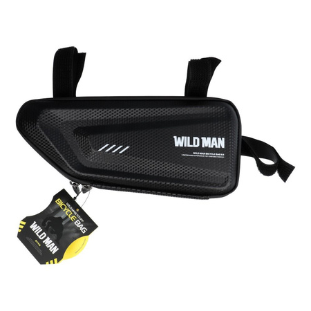 Uchwyt rowerowy / trójkątna torba pod ramę na zamek WILDMAN E4 1,5L 4" - 7"