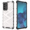 Honeycomb etui pancerny pokrowiec z żelową ramką Samsung Galaxy A73 czarny