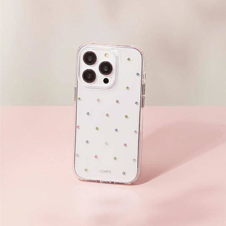 Case IPHONE 14 PRO UNIQ Coehl Solitaire transparent