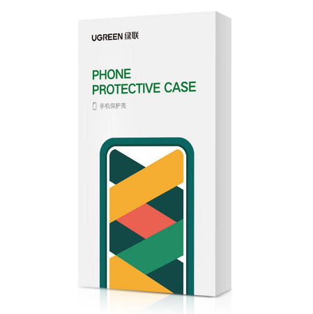 Ugreen Protective Silicone Case Soft Flexible Rubber Cover for iPhone 13 Pro blue