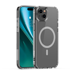 Nakładka Etteri Color Mag do iPhone 15 6,1" szara