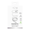 Puro Magnetic USB-C - USB-C 60W USB 3.2 (20 Gbps) 1m Magnetic Cable - White