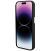 Original Case APPLE IPHONE 15 PRO Guess Hardcase Silicone Logo Strass 4G (GUHCP15LM4DGPK) black