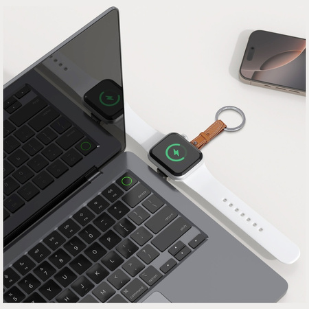 Ładowarka indukcyjna 4smarts do Apple    Watch, srebrny