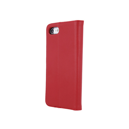 Etui skórzane Smart Pro do iPhone 17 Pro 6,3" bordowe
