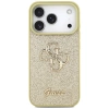 Guess Fixed Glitter Big 4G Hülle für iPhone 17 Pro - Gold