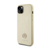 Guess GUHCP15MPS4DGPD iPhone 15 Plus 6,7&quot; Gold/Gold Hardcase Strass Metall Logo