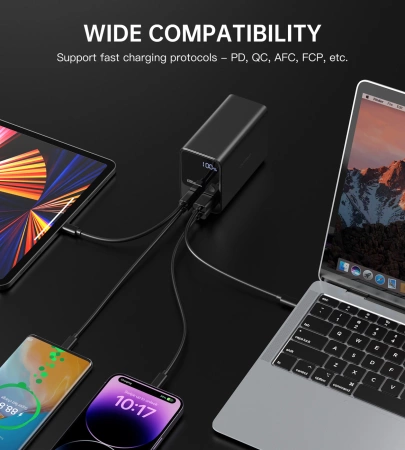 Choetech B635BK USB-A / USB-C Powerbank 22,5W 27000mAh - schwarz