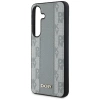 Etui DKNY Leather Checkered Pattern MagSafe do Samsung Galaxy S25 taupe