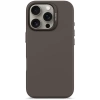 Etui Decoded AntiMicrobial Silicone Backcover z MagSafe do iPhone 16 Pro - ciemnobrązowe
