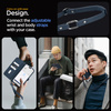 Spigen Wallet S Pro case for iPhone 15 Pro - navy blue