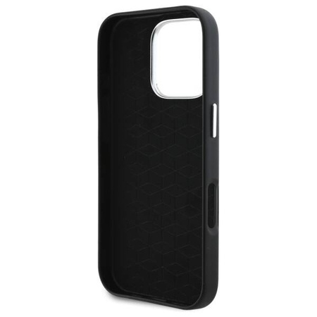 Original Case IPHONE 16 PRO BMW Hardcase M Smooth Full Wrapped Metal (BMHCP16L23PMWK) black