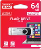Pendrive 64GB GOODRAM Twister USB 3.0 czarny