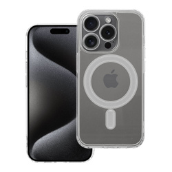 Futerał Clear Mag Cover z ochroną aparatu kompatybilny z MagSafe do IPHONE 15 PRO