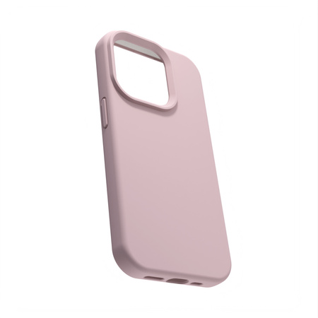 Nakładka Etteri Silicone Case do iPhone 15 Pro Max 6,7" jasnoróżowa