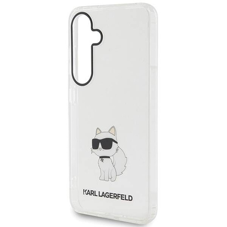 Etui Karl Lagerfeld IML Choupette na Samsung Galaxy S24+ - przezroczyste