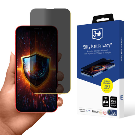 Apple iPhone 13 Pro - 3mk Silky Matt Privacy
