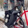 Wozinsky wodoodporna torba rowerowa sakwa na bagażnik 25l 2w1 czarny (WBB24BK)