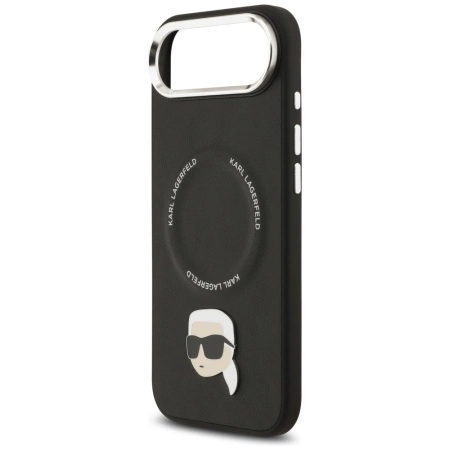 Karl Lagerfeld Karl Pin MagSafe Case for iPhone Air - Black