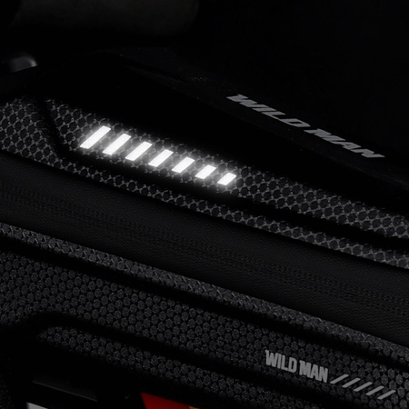 WILDMAN sakwa rowerowa na ramę na zamek 1L ES5 czarna