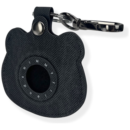 Etui na lokalizator / brelok Nimmy Big   Eyed Pet 2.0 Panda czarny