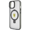 Ferrari FEHMP15SUSCAK iPhone 15 6.1" black/black hardcase Ring Stand 2023 Collection MagSafe