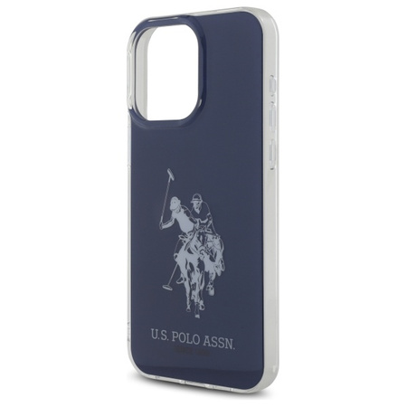 US Polo USHCP15XTPUHRBV iPhone 15 Pro     Max 6,7" niebieski/blue Shiny Big Logo