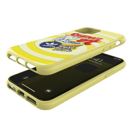 Adidas Molded Case BODEGA iPhone 11 Pro yellow / yellow 36343